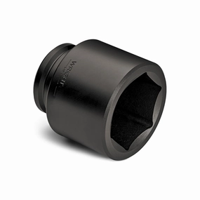 Wright Tool 85844 2-1/2" Drive 6 Point Standard Impact Socket - 5-1/2"
