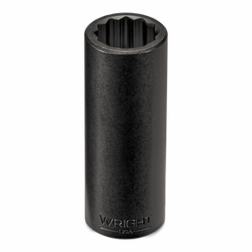 Wright Tool 8986  1" Drive 12 Point Deep Impact Socket - 1-1/8"