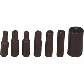 Wright Tool 9296 TORX 3/8" Drive Bit Set 7 Piece