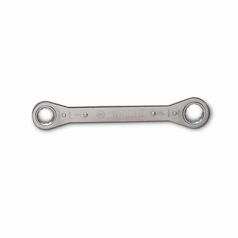 Wright Tool 9390 1-Inch x 1-1/16-Inch 12 Point Ratcheting Box Wrench