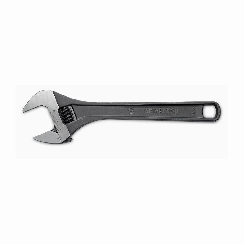 Wright Tool 9AB10 10" Adjustable Wrench, Black