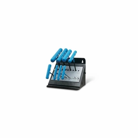 Wright Tool 9E64611 10 PiecesMetric Vinyl Grip T-Handle Set